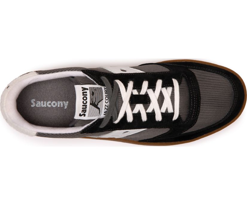 Saucony Jazz Court Women's Originals Black / Grey | AU 049VRWD